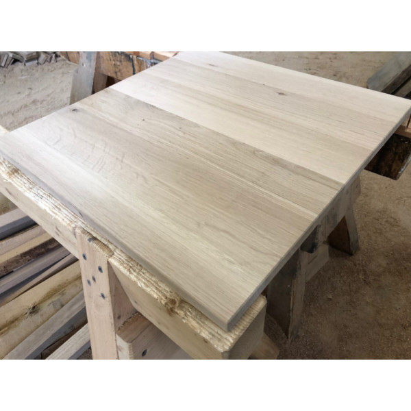 Eiche, Leimholz, Glattkant, Geschliffen, mit Fase, 20mm Stärke - nach Wunschmaß